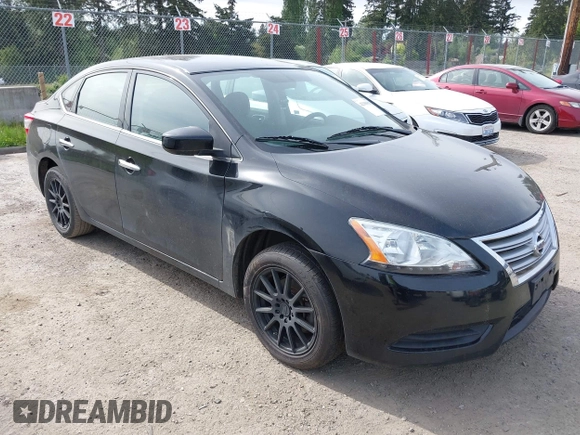 2015 Nissan Sentra SV with VIN 3N1AB7AP4FY249454, listed as a IAAI auction lot 42189811 with 179,781 mi miles and . Bid and sale history available at DreamBid. Image 1.