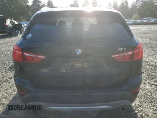 2018 BMW X1 xDrive28i with VIN WBXHT3C32J5K29918, listed as a Copart auction lot 52741805 with 46,339 mi miles and Salvage Title. Bid and sale history available at carsss.com. Image 6.
