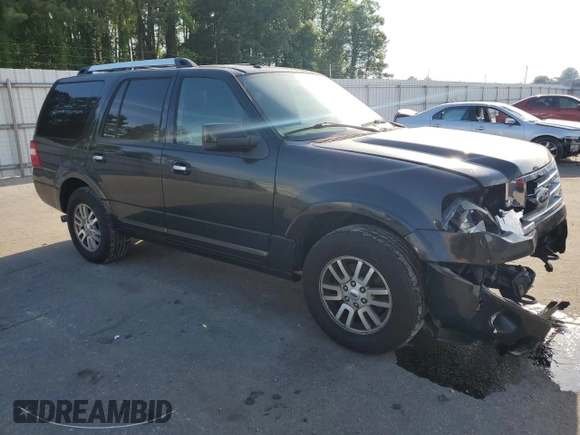 2012 Ford Expedition Limited with VIN 1FMJU2A57CEF17300, listed as a Copart auction lot 54051065 with 323,806 mi miles and Salvage title. Bid and sale history available at DreamBid. Image 4.