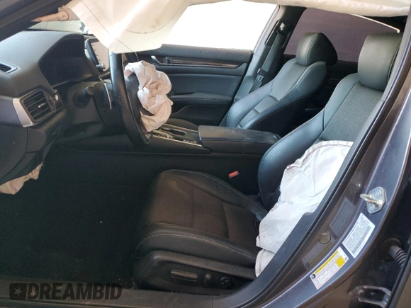 2018 Honda Accord Sedan Sport 1.5T with VIN 1HGCV1F3XJA195186, listed as a Copart auction lot 52838815 with 0 mi miles and Non Repairable. Bid and sale history available at carsss.com. Image 7.