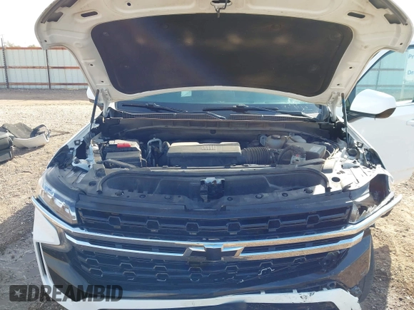 2021 Chevrolet Tahoe Commercial with VIN 1GNSKLED2MR374859, listed as a IAAI auction lot 40736376 with 83,417 mi miles and . Bid and sale history available at DreamBid. Image 10.