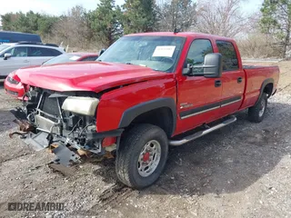 2006 Chevrolet Silverado 2500HD Work Truck with VIN 1GCHK23216F112771, listed as a IAAI auction lot 41835482 with 213,443 mi miles. Bid and sale history available at carsss.com. Image 19.