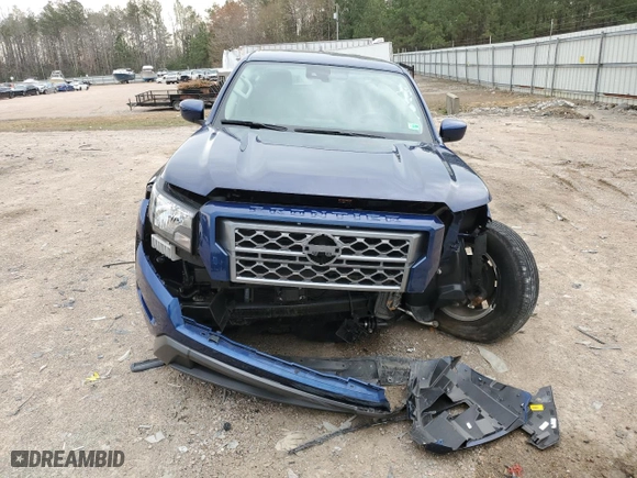 2023 Nissan Frontier PRO-4X with VIN 1N6ED1EK0PN665002, listed as a Copart auction lot 50151275 with 33,035 mi miles and Salvage Title. Bid and sale history available at carsss.com. Image 5.