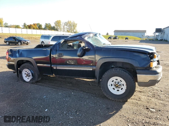 2003 Chevrolet Silverado 1500 LS with VIN 1GCEK14T83Z116234, listed as a Copart auction lot 75836364 with Not Provided miles and Salvage Title. Bid and sale history available at DreamBid. Image 4.