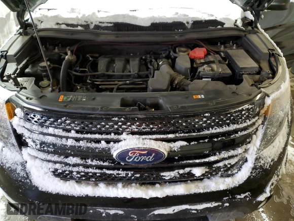 2013 Ford Utility Police Interceptor with VIN 1FM5K8AR2DGA88912, listed as a Copart auction lot 87072664 with 118,873 mi miles and Salvage Title. Bid and sale history available at carsss.com. Image 12.