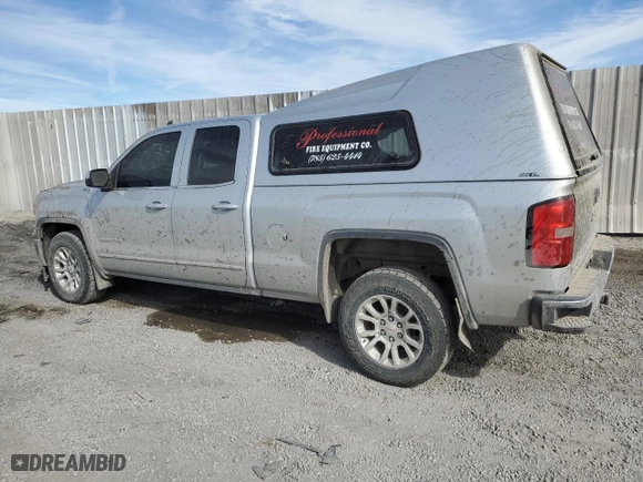 2015 GMC Sierra 1500 SLE with VIN 1GTV2UEC0FZ149619, listed as a Copart auction lot 46699755 with 276,238 mi miles and Salvage Title. Bid and sale history available at carsss.com. Image 2.