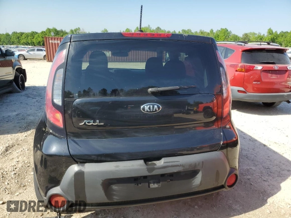 2015 Kia Soul with VIN KNDJN2A25F7166130, listed as a Copart auction lot 53362975 with 103,792 mi miles and Salvage Title. Bid and sale history available at DreamBid. Image 6.