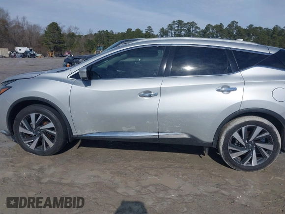 2023 Nissan Murano SL with VIN 5N1AZ2CJ0PC102011, listed as a IAAI auction lot 41406863 with 24,723 mi miles and . Bid and sale history available at DreamBid. Image 14.