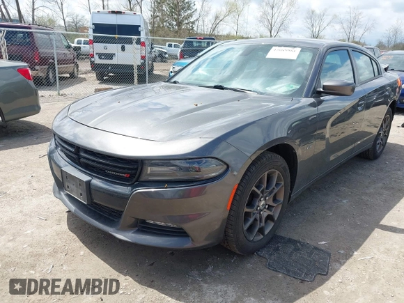 2018 Dodge Charger GT with VIN 2C3CDXJG2JH330696, listed as a IAAI auction lot 42085981 with 113,155 mi miles. Bid and sale history available at carsss.com. Image 2.