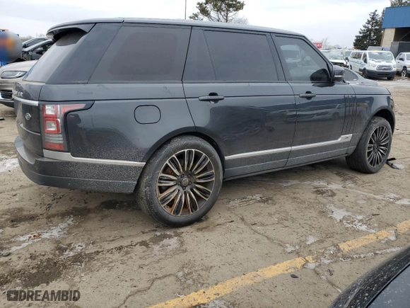 2014 Land Rover Range Rover Supercharged with VIN SALGS3TF8EA177447, listed as a Copart auction lot 86582314 with 0 mi miles and Clean Title. Bid and sale history available at carsss.com. Image 3.