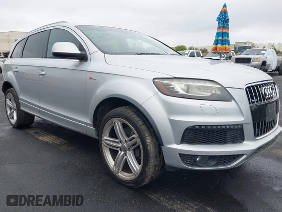 2013 Audi Q7 S line Prestige с VIN WA1DGAFE1DD002015, выставлен на аукционе IAAI как лот 42171470 с пробегом 165 026 миль миль и . История ставок и продаж доступна на DreamBid. Изображение 1.