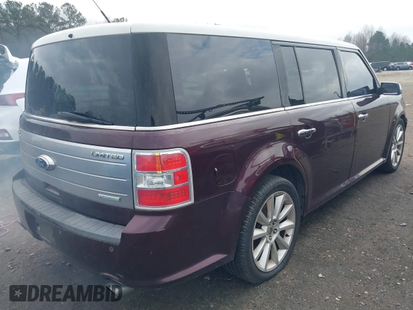 2011 Ford Flex Limited w/Ecoboost with VIN 2FMHK6DTXBBD06558, listed as a IAAI auction lot 41398328 with 192,647 mi miles. Bid and sale history available at carsss.com. Image 4.