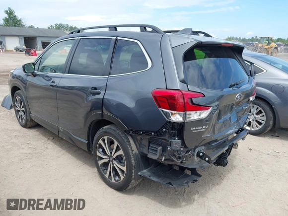 2023 Subaru Forester Limited with VIN JF2SKAPC8PH511882, listed as a IAAI auction lot 42781302 with 22,450 mi miles and . Bid and sale history available at DreamBid. Image 3.
