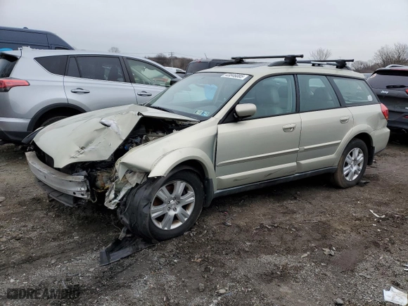 2005 Subaru Legacy Wagon (Natl) Outback Ltd with VIN 4S4BP62C557384320, listed as a Copart auction lot 43846085 with 0 mi miles and Salvage Title. Bid and sale history available at carsss.com. Image 1.