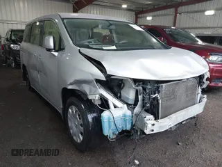 2014 Nissan Quest S z VIN JN8AE2KP2E9100264, wystawiony jako IAAI lot #42469605 z przebiegiem 159 296 mil mil oraz . Historia ofert i sprzedaży dostępna na DreamBid. Obrazek 1.