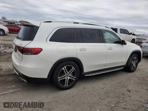 2022 Mercedes-Benz GLS 450 with VIN 4JGFF5KE8NA796685, listed as a Copart auction lot 79022703 with 27,015 mi miles and Salvage Title. Bid and sale history available at DreamBid. Image 3.