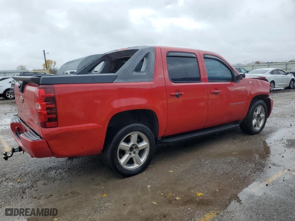 2009 Chevrolet Avalanche LT w/2LT with VIN 3GNFK22039G185786, listed as a Copart auction lot 80861164 with 194,759 mi miles and Salvage Title. Bid and sale history available at carsss.com. Image 3.