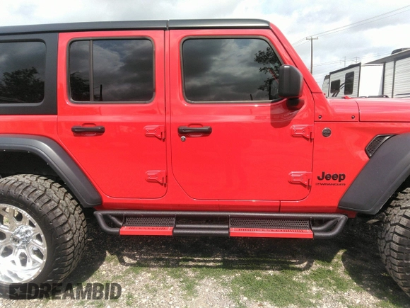2024 Jeep Wrangler Sport S with VIN 1C4PJXDNXRW110431, listed as a IAAI auction lot 42156570 with 9,699 mi miles. Bid and sale history available at carsss.com. Image 13.