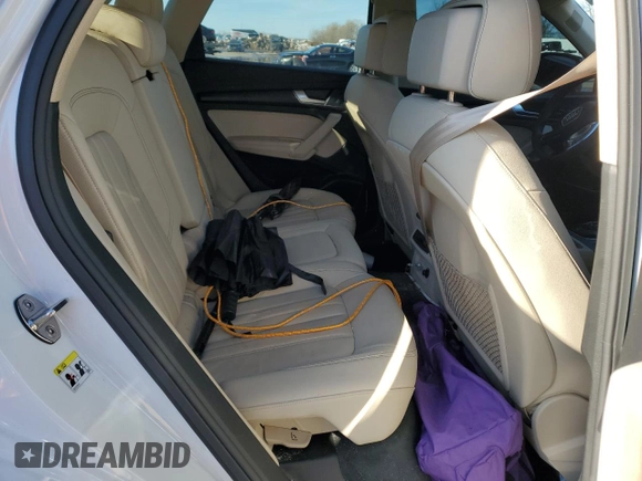 2024 Audi Q5 Premium Plus with VIN WA1BBAFY3R2040820, listed as a Copart auction lot 88948035 with 13,408 mi miles and Salvage title. Bid and sale history available at DreamBid. Image 11.