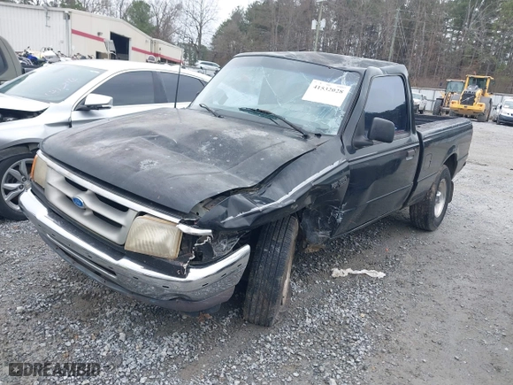 1996 Ford Ranger XL with VIN 1FTCR10A1TUD74308, listed as a IAAI auction lot 41532028 with 203,552 mi miles. Bid and sale history available at carsss.com. Image 16.