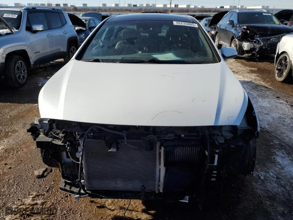 2015 Hyundai Sonata 2.0T Limited with VIN 5NPE34ABXFH146700, listed as a Copart auction lot 46235005 with 176,886 mi miles and Salvage Title. Bid and sale history available at carsss.com. Image 5.
