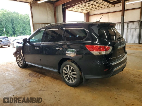 2016 Nissan Pathfinder SV z VIN 5N1AR2MM1GC644808, wystawiony jako Copart lot #56717085 z przebiegiem Nie podano mil oraz Szkoda całkowita • Salvage title. Historia ofert i sprzedaży dostępna na DreamBid. Obrazek 2.