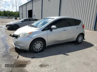 2014 Nissan Note S Plus with VIN 3N1CE2CP0EL373703, listed as a Copart auction lot 62228455 with 40,803 mi miles and Salvage title. Bid and sale history available at DreamBid. Image 1.