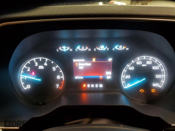 2023 Ford F-150 with VIN 1FTFW1P83PKE89261, listed as a Copart auction lot 46786025 with 9,079 mi miles and Salvage title. Bid and sale history available at DreamBid. Image 9.