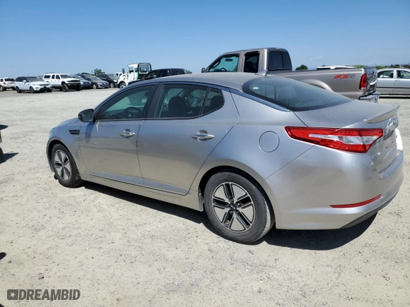 2012 Kia Optima Hybrid with VIN KNAGM4AD5C5016548, listed as a Copart auction lot 53672375 with 140,833 mi miles and Clean Title. Bid and sale history available at carsss.com. Image 2.