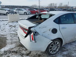 2015 Dodge Dart Limited with VIN 1C3CDFCB9FD205629, listed as a IAAI auction lot 41109811 with 126,746 mi miles. Bid and sale history available at carsss.com. Image 13.