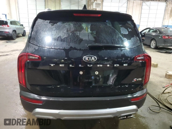 2021 Kia Telluride S with VIN 5XYP64HCXMG192305, listed as a Copart auction lot 88643565 with 75,162 mi miles and Salvage title. Bid and sale history available at DreamBid. Image 6.