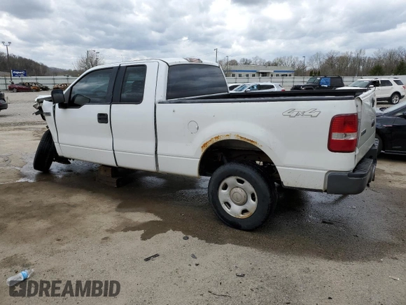 2005 Ford F-150 STX with VIN 1FTRX14W75FB43054, listed as a Copart auction lot 51432965 with 196,076 mi miles and Non Repairable. Bid and sale history available at carsss.com. Image 2.