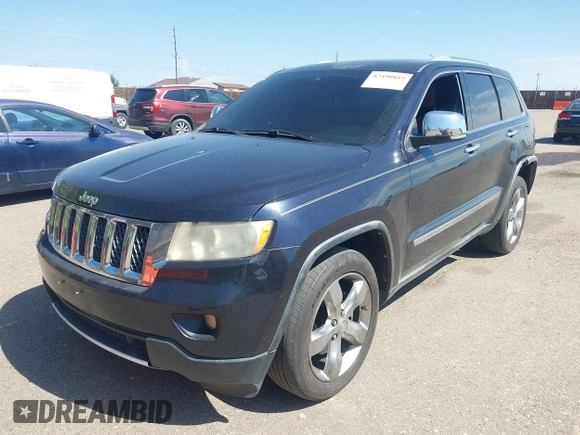 2011 Jeep Grand Cherokee Overland with VIN 1J4RS6GG9BC613396, listed as a IAAI auction lot 42490889 with 150,601 mi miles and . Bid and sale history available at DreamBid. Image 2.