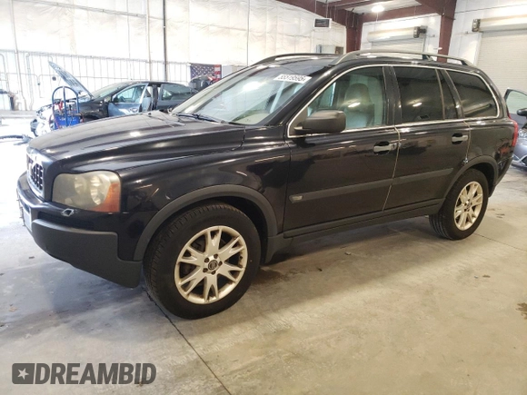 2005 Volvo XC90 with VIN YV1CZ911051142746, listed as a Copart auction lot 55519595 with 178,687 mi miles and Clean Title. Bid and sale history available at DreamBid. Image 1.