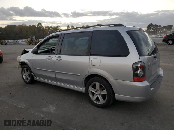 2004 Mazda MPV ES z VIN JM3LW28J840515765, wystawiony jako Copart lot #79441054 z przebiegiem 282 466 mil mil oraz Szkoda całkowita • Salvage title. Historia ofert i sprzedaży dostępna na DreamBid. Obrazek 2.