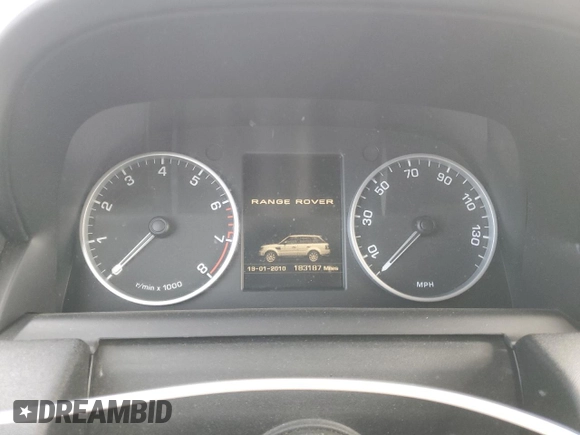 2011 Land Rover Range Rover Sport HSE with VIN SALSF2D41BA290755, listed as a Copart auction lot 41808695 with 183,187 mi miles and Salvage Title. Bid and sale history available at DreamBid. Image 9.