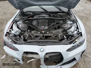 2023 BMW M3 Competition xDrive with VIN WBS43AY02PFP75791, listed as a Copart auction lot 46810125 with 0 mi miles and Salvage Title. Bid and sale history available at carsss.com. Image 13.