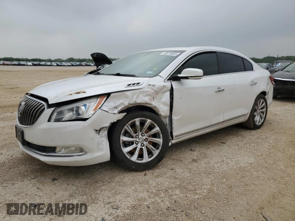 2015 Buick LaCrosse Leather with VIN 1G4GB5G36FF310001, listed as a Copart auction lot 56019685 with 206,299 mi miles and Salvage Title. Bid and sale history available at DreamBid. Image 1.