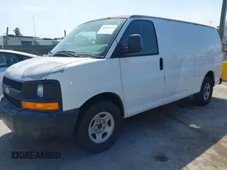 2005 Chevrolet Express Cargo with VIN 1GCFG15T651238970, listed as a IAAI auction lot 42141600 with 138,534 mi miles and . Bid and sale history available at DreamBid. Image 2.