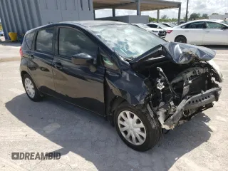 2015 Nissan Note S Plus with VIN 3N1CE2CP6FL442430, listed as a Copart auction lot 62165975 with 98,659 mi miles and Salvage title. Bid and sale history available at DreamBid. Image 4.
