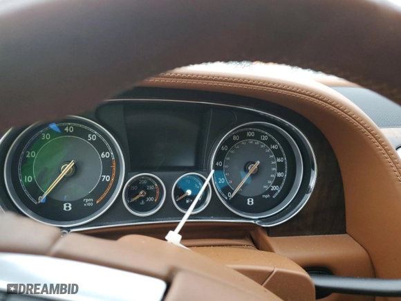 2015 Bentley Continental GT with VIN SCBGU3ZA4FC043637, listed as a Copart auction lot 74144684 with 0 mi miles and Salvage Title. Bid and sale history available at carsss.com. Image 9.