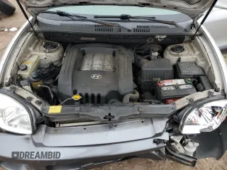 2004 Hyundai Santa Fe GLS with VIN KM8SC73D94U617141, listed as a Copart auction lot 46931565 with 120,192 mi miles and Salvage Title. Bid and sale history available at carsss.com. Image 14.