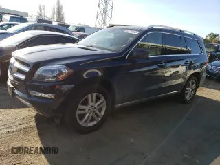 2015 Mercedes-Benz GL-Class GL 450 with VIN 4JGDF6EEXFA526786, listed as a Copart auction lot 39770583 with 54,865 mi miles. Bid and sale history available at carsss.com. Image 1.