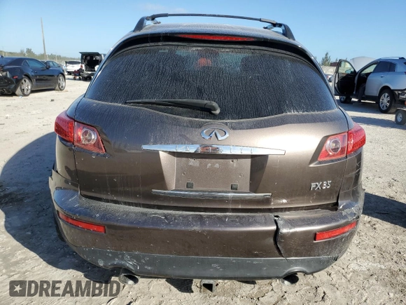 2003 Infiniti FX Options with VIN JNRAS08W53X204134, listed as a Copart auction lot 86943224 with 243,242 mi miles and Non Repairable. Bid and sale history available at DreamBid. Image 6.