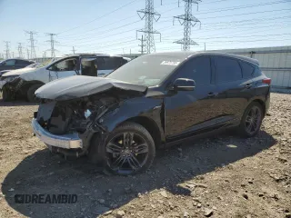2021 Acura RDX w/A-Spec Package with VIN 5J8TC2H6XML031416, listed as a Copart auction lot 55978795 with 81,773 mi miles and Salvage title. Bid and sale history available at DreamBid. Image 1.