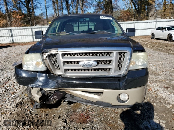 2008 Ford F-150 XLT with VIN 1FTPW12V98KD27430, listed as a Copart auction lot 84651584 with 204,918 mi miles and Salvage Title. Bid and sale history available at DreamBid. Image 5.