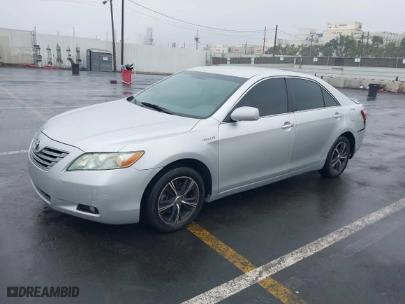 2008 Toyota Camry Hybrid with VIN 4T1BB46KX8U045725, listed as a IAAI auction lot 41186968 with 156,526 mi miles. Bid and sale history available at carsss.com. Image 2.