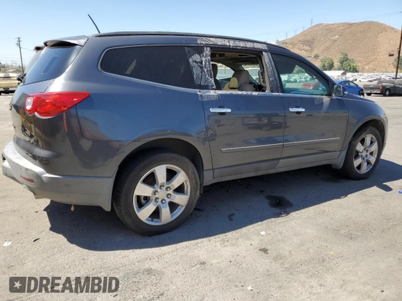 2011 Chevrolet Traverse LTZ with VIN 1GNKVLED1BJ366092, listed as a Copart auction lot 65052874 with Not Provided miles and Clean Title. Bid and sale history available at DreamBid. Image 3.