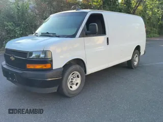 2023 Chevrolet Express Cargo with VIN 1GCWGAFP4P1176442, listed as a Copart auction lot 65481025 with 42,680 mi miles and Salvage title. Bid and sale history available at DreamBid. Image 13.