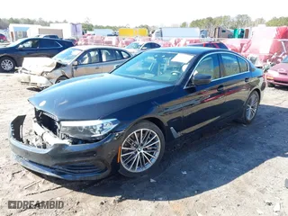2019 BMW 5 Series 530i with VIN WBAJA5C56KWW03537, listed as a IAAI auction lot 41430626 with 98,240 mi miles. Bid and sale history available at carsss.com. Image 17.